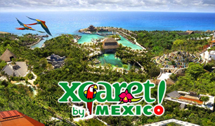 Entrada a Xcaret